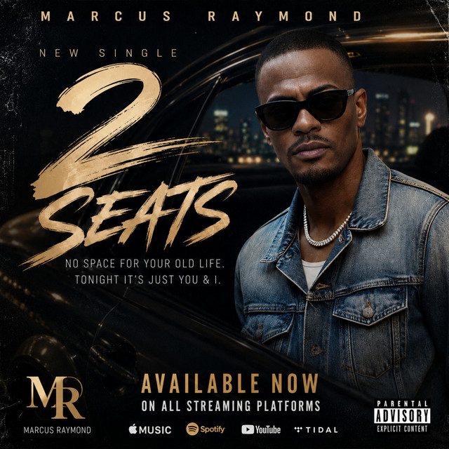 2 Seats release artwork by Marcus Raymond